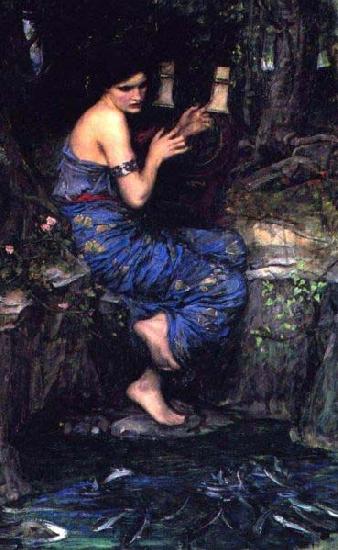 John William Waterhouse The Charmer